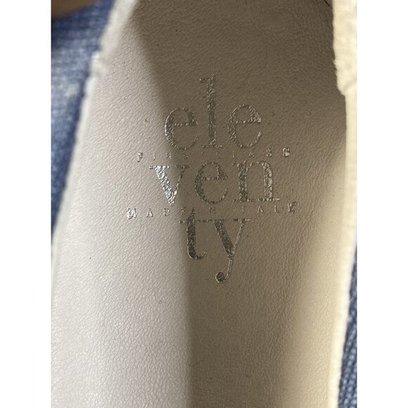 ELEVENTY Mens Suede And Canvas Slip-On Sneakers Size 43 US 9.5 - Picture 9 of 10